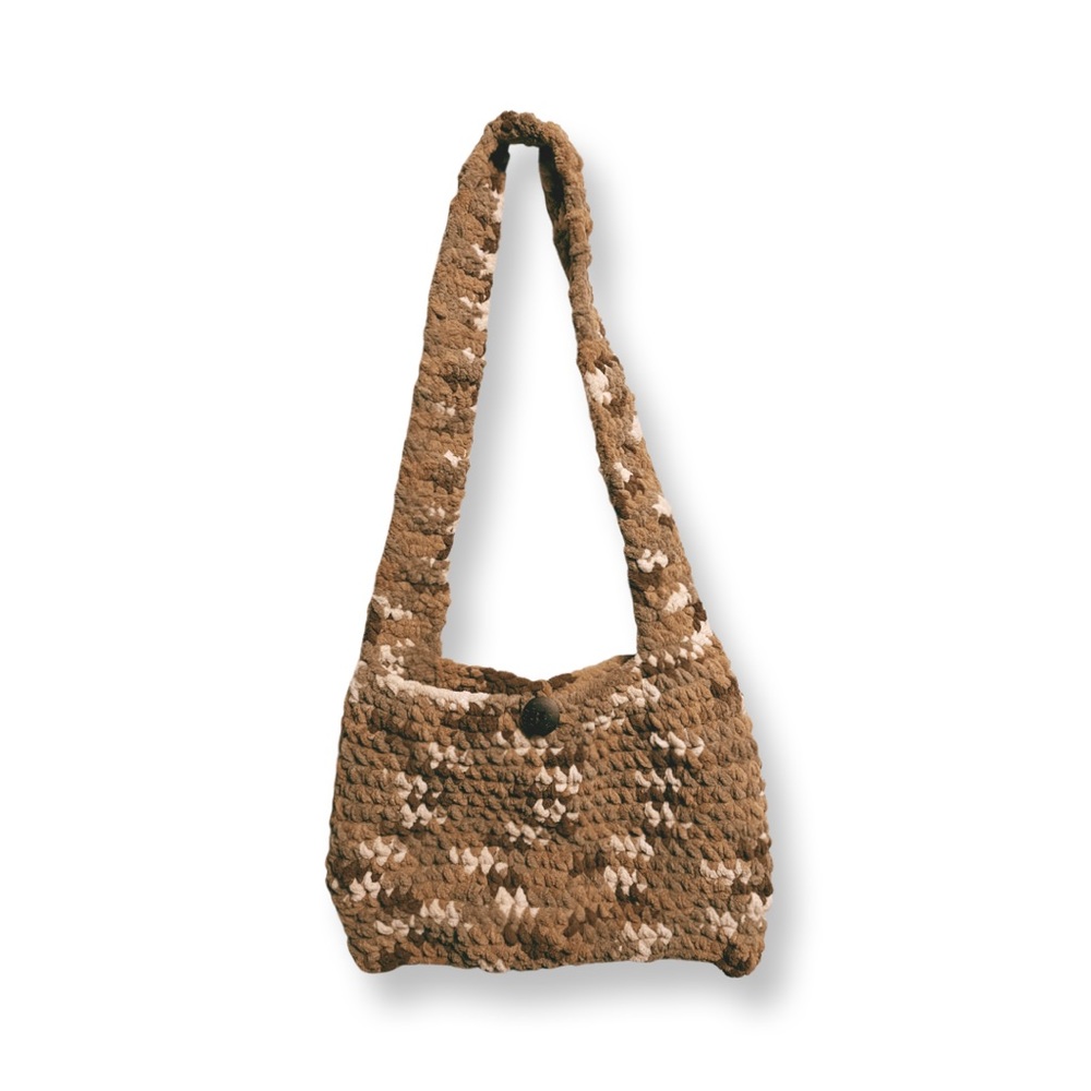 Handmade crochet tote purse